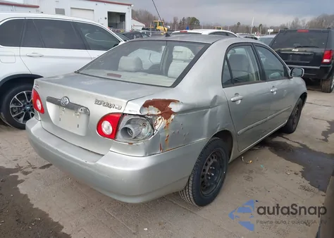 2004 Toyota Corolla Le from USA, damaged, VIN JTDBR32E142037738